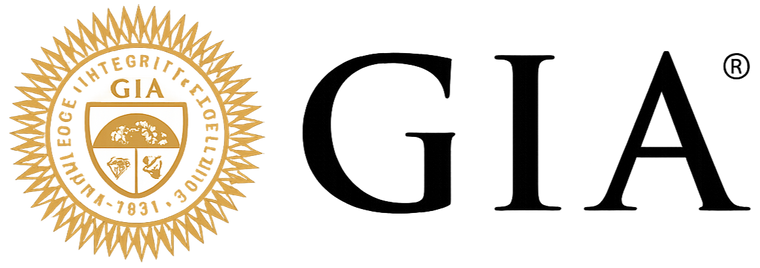 GIA logo with gold emblem and black text on a white background